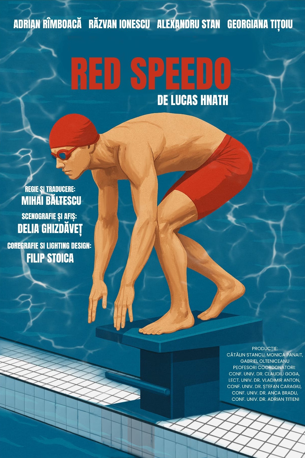 Theatrical poster for Red Speedo